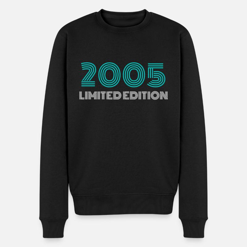 2005 Édition Limitée Anniversaire - Pull Premium bio Homme - noir