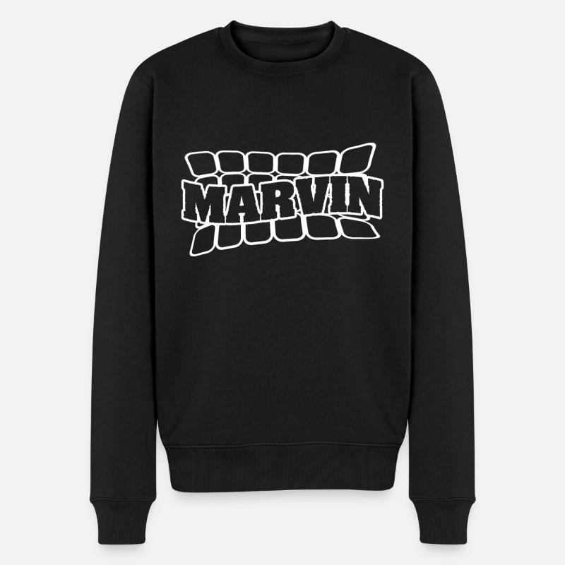 Marvin - Pull Premium bio Homme - noir
