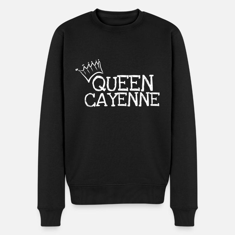 Cayenne - Men's Premium Organic Jumper - black