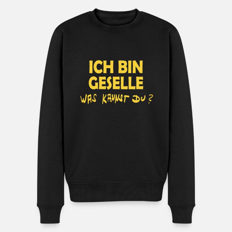 Cadeau pour compagnon - Pull Premium bio Homme - noir