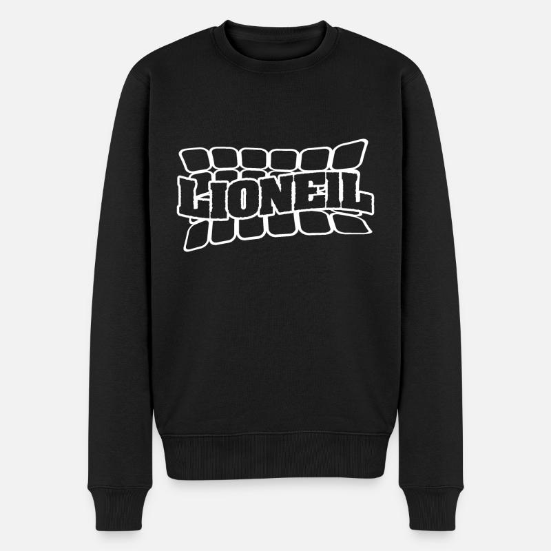 Nom : Lionell - Pull Premium bio Homme - noir