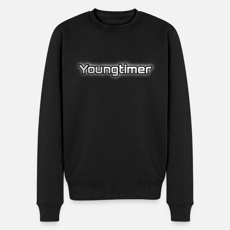 Youngtimer - Dein Baujahr - Männer Premium Bio Pullover - Schwarz