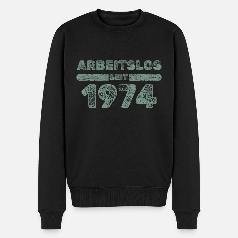 1974 1974 - Pull Premium bio Homme - noir