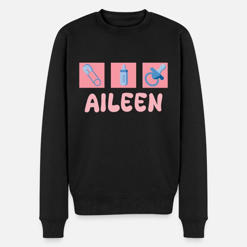 Sucette Aileen - Pull Premium bio Homme - noir