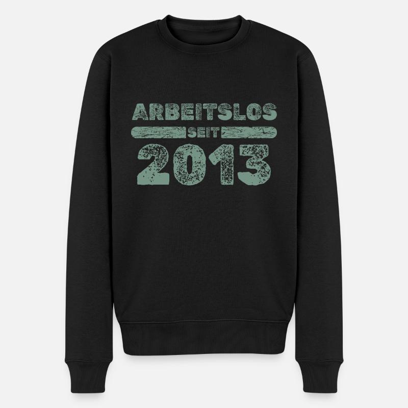 2013 2013 - Männer Premium Bio Pullover - Schwarz