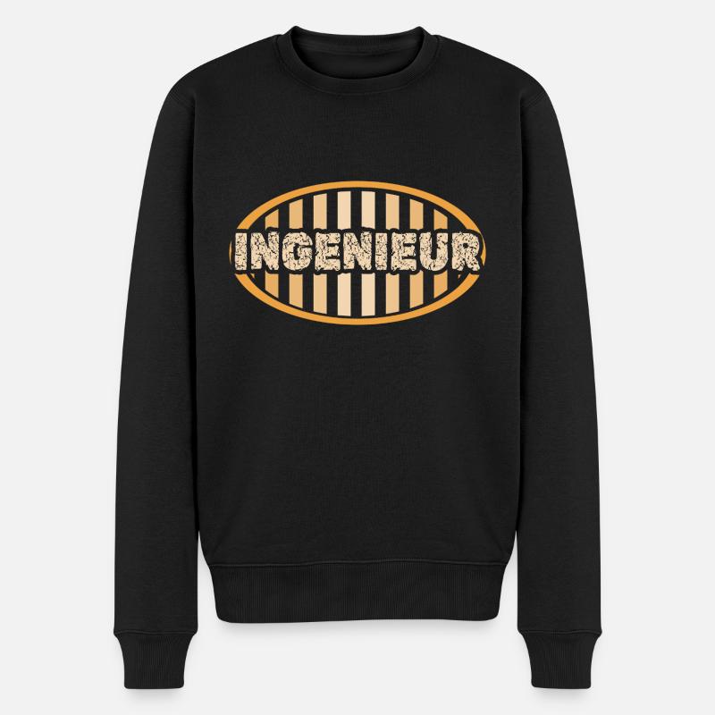 Ingénieur Emploi - Pull Premium bio Homme - noir