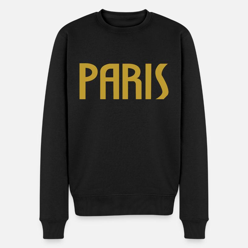 Paris - Pull Premium bio Homme - noir