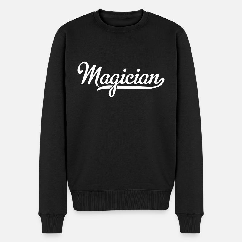 Sorcier - Pull Premium bio Homme - noir