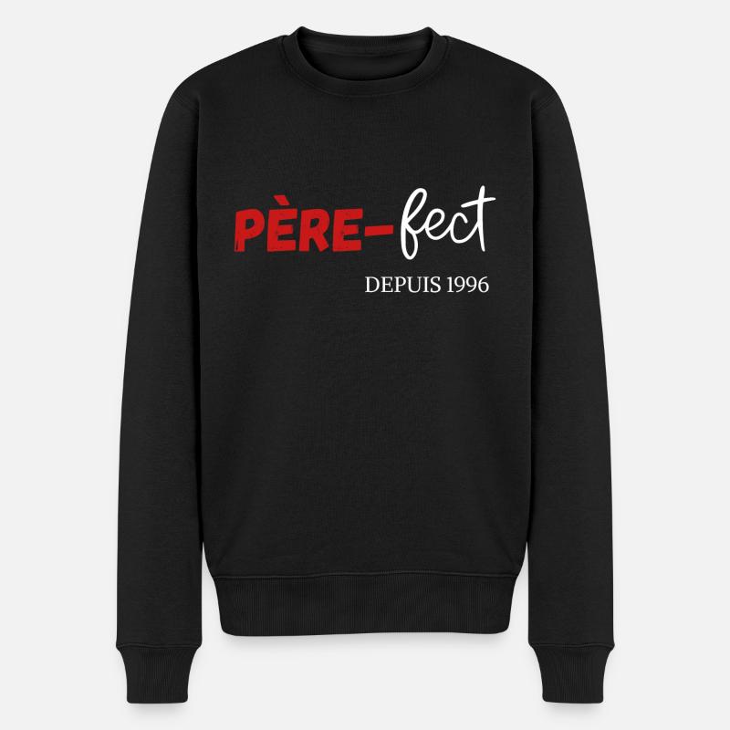 Père fect Depuis 1996 - Pull Premium bio Homme - noir