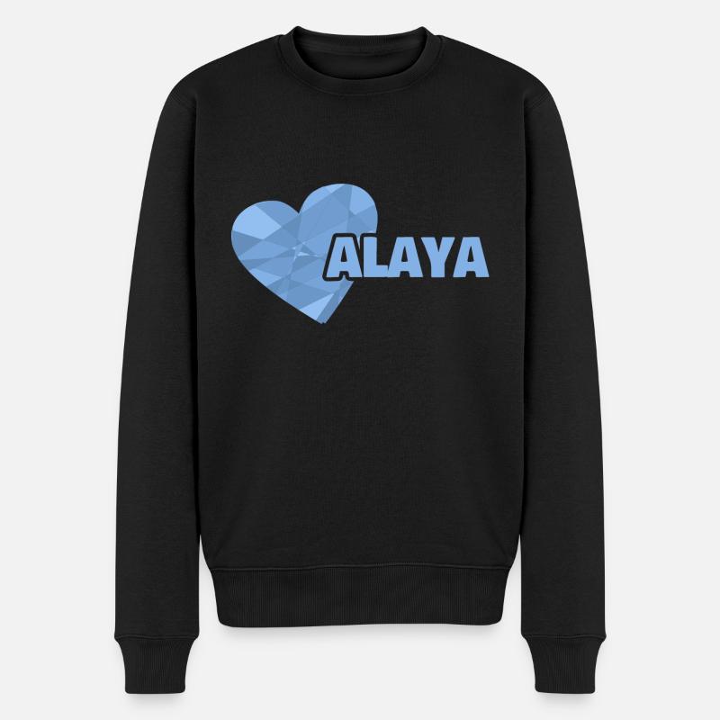 Cadeau pour Alaya - Pull Premium bio Homme - noir
