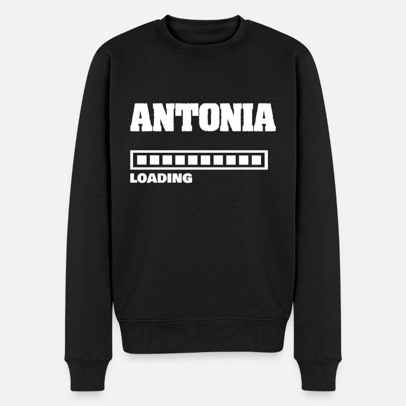Antonia - Pull Premium bio Homme - noir