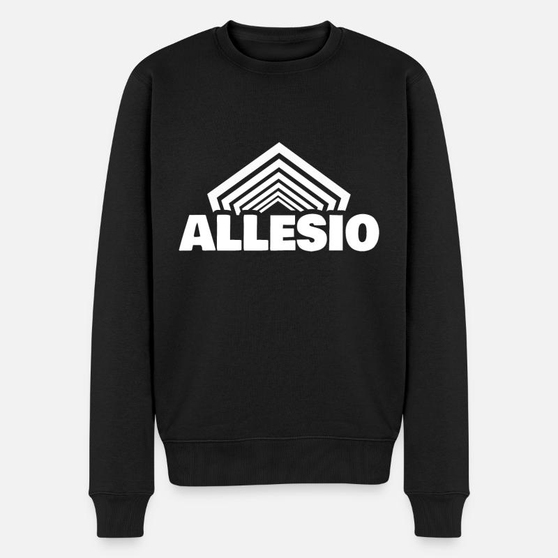 Prénom Allesio - Pull Premium bio Homme - noir