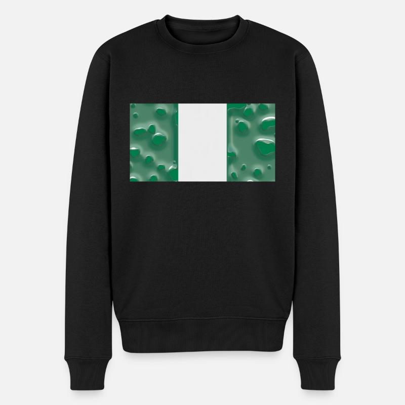 Nigéria - Pull Premium bio Homme - noir