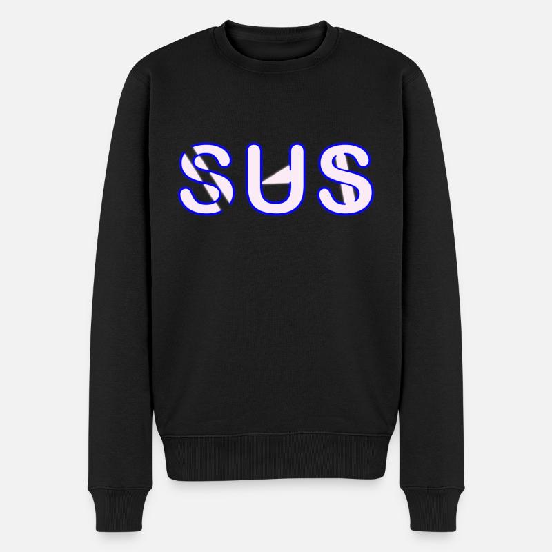 Sus - Parole jeunesse - Pull Premium bio Homme - noir