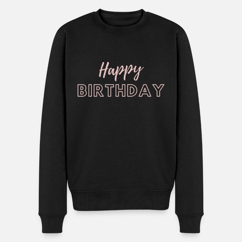 Bon anniversaire - Pull Premium bio Homme - noir