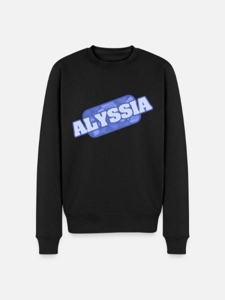 Nature Alyssia - Men's Premium Organic Jumper - black