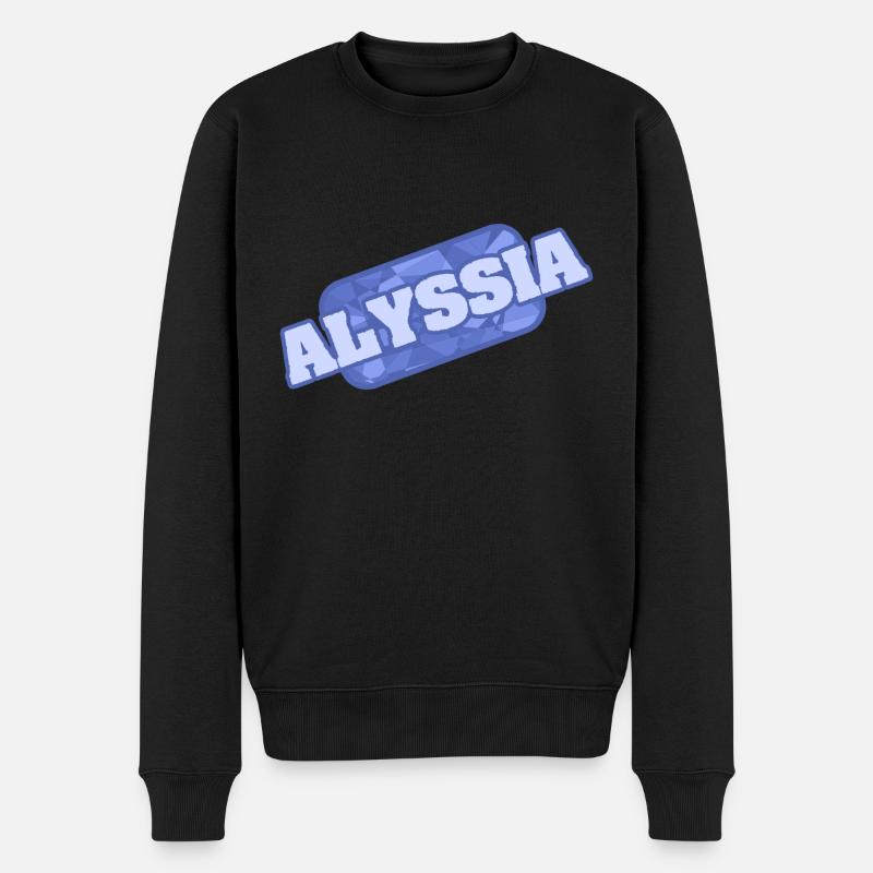 Nature Alyssia - Pull Premium bio Homme - noir