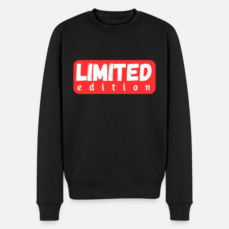 Édition limitée - Pull Premium bio Homme - noir