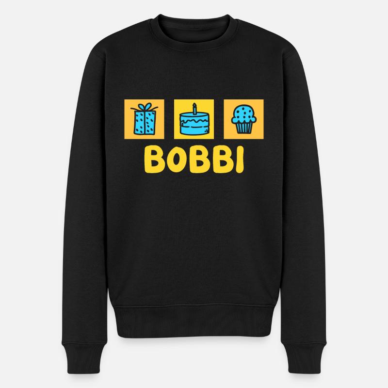 Cadeau pour Bobbi - Pull Premium bio Homme - noir