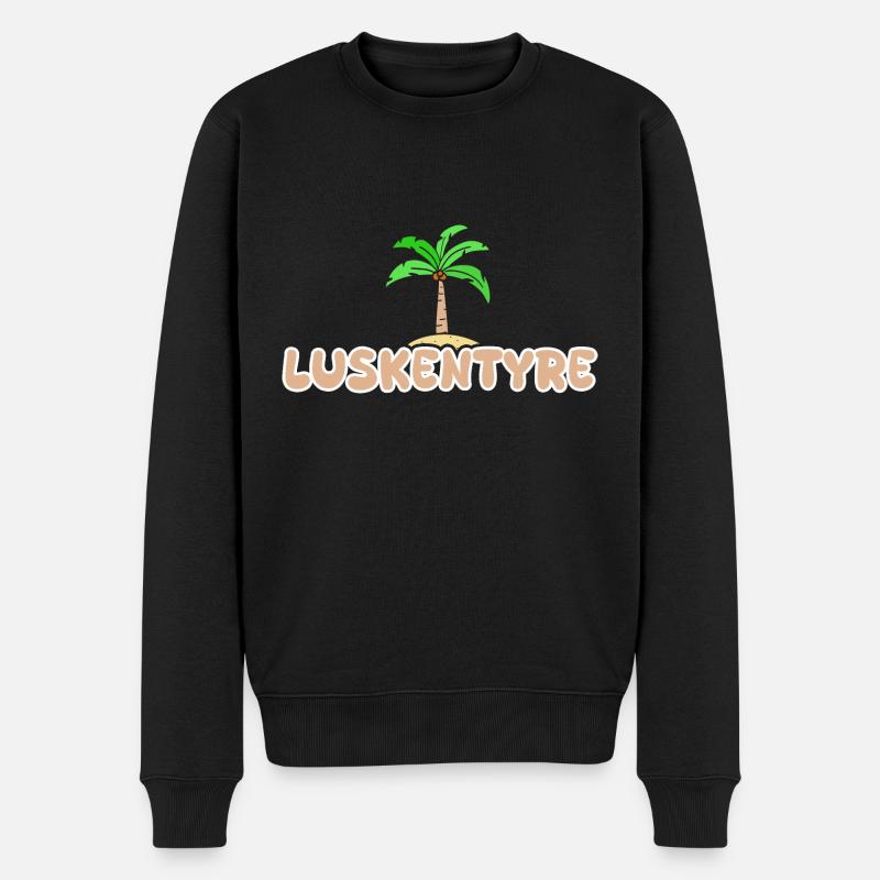 Luskentyre Luskentyre - Pull Premium bio Homme - noir