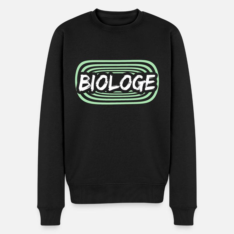 Biologiste du travail - Pull Premium bio Homme - noir