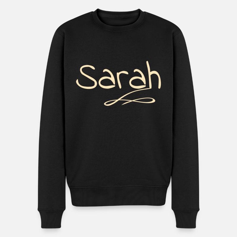 Sarah - Pull Premium bio Homme - noir