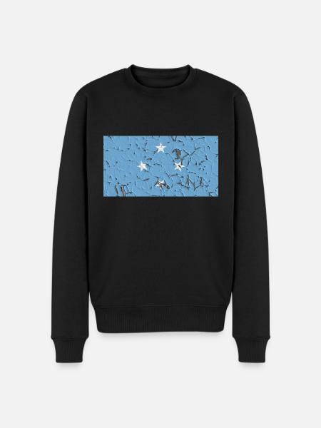 Micronésie Micronésie - Pull Premium bio Homme - noir