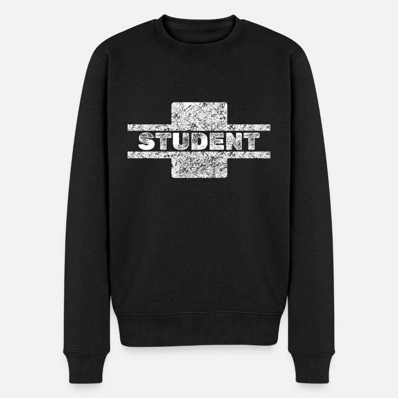 Profession Étudiant(e) - Pull Premium bio Homme - noir
