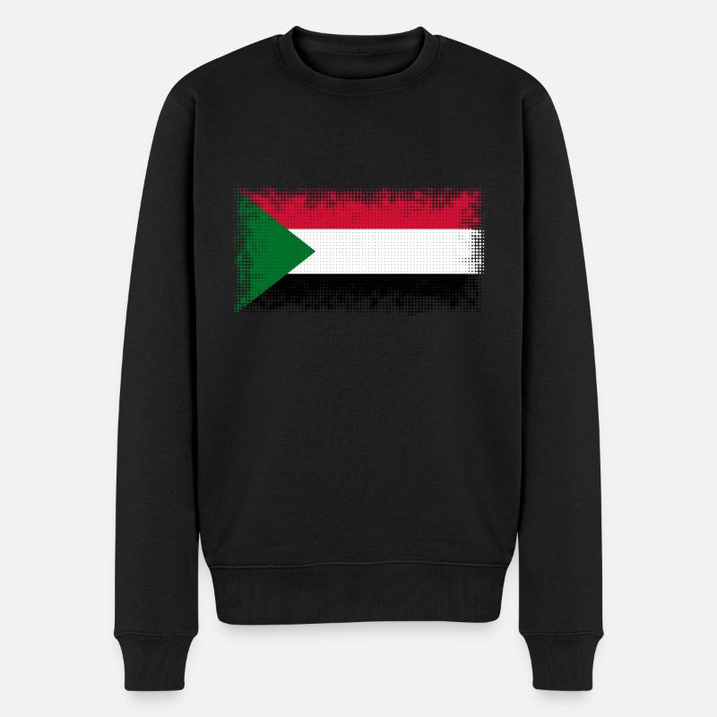 Soudan Soudan - Pull Premium bio Homme - noir