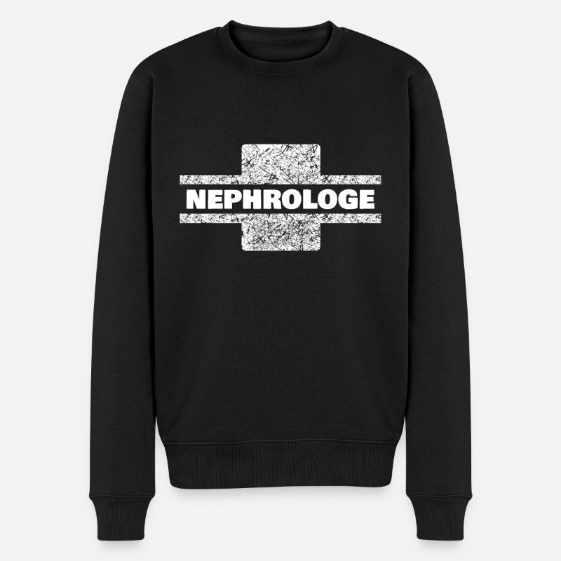 Profession : Néphrologue - Pull Premium bio Homme - noir