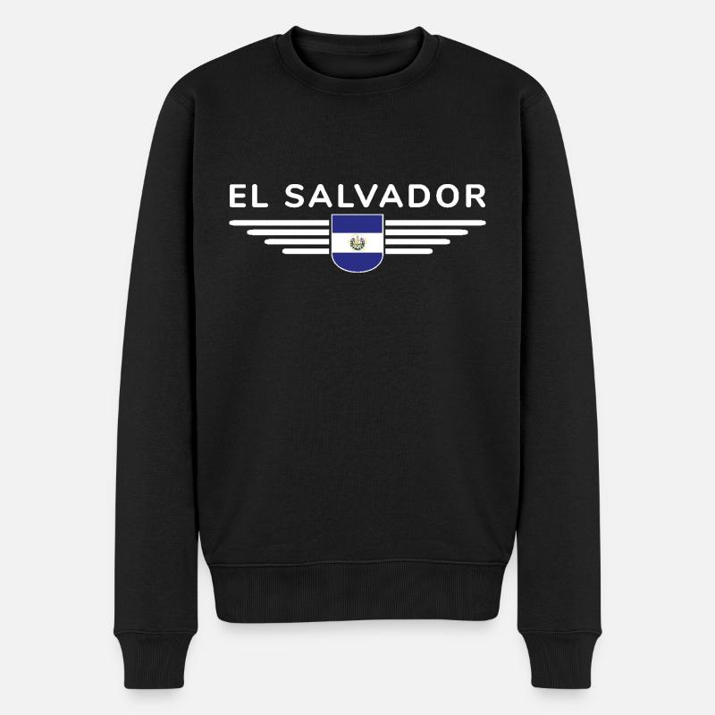 El Salvador T-Shirt Design - Pull Premium bio Homme - noir