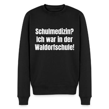 Heilpraktiker - Männer Premium Bio Pullover - Schwarz - Vorne - Nico (187cm)