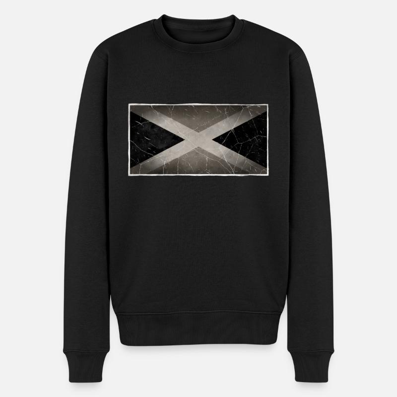 Jamaika - Männer Premium Bio Pullover - Schwarz