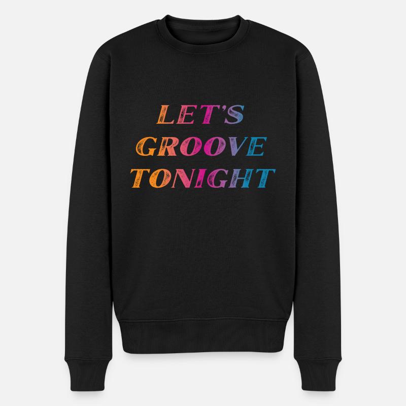 Groove ce soir - Pull Premium bio Homme - noir