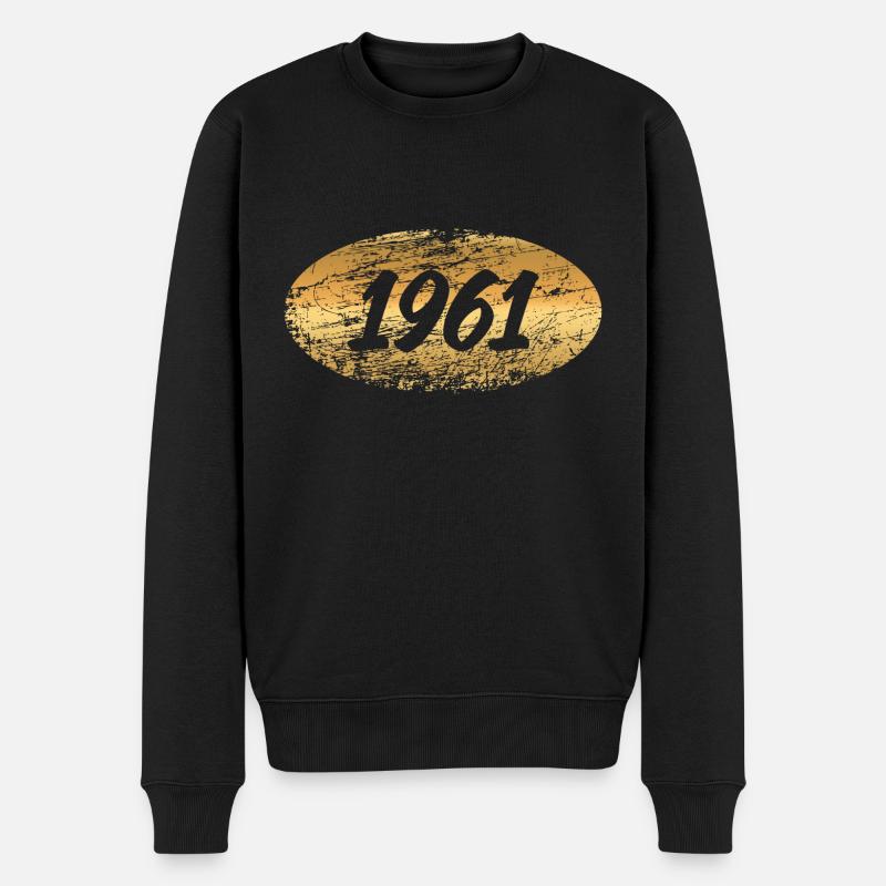 Année 1961 - Pull Premium bio Homme - noir