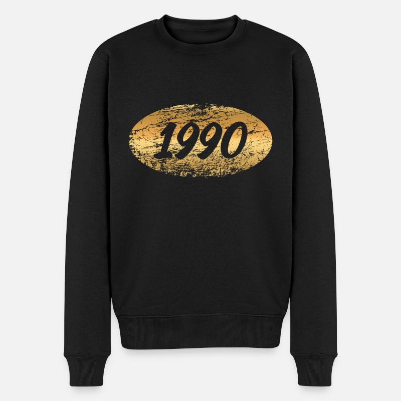 Witzig 1990 - Pull Premium bio Homme - noir