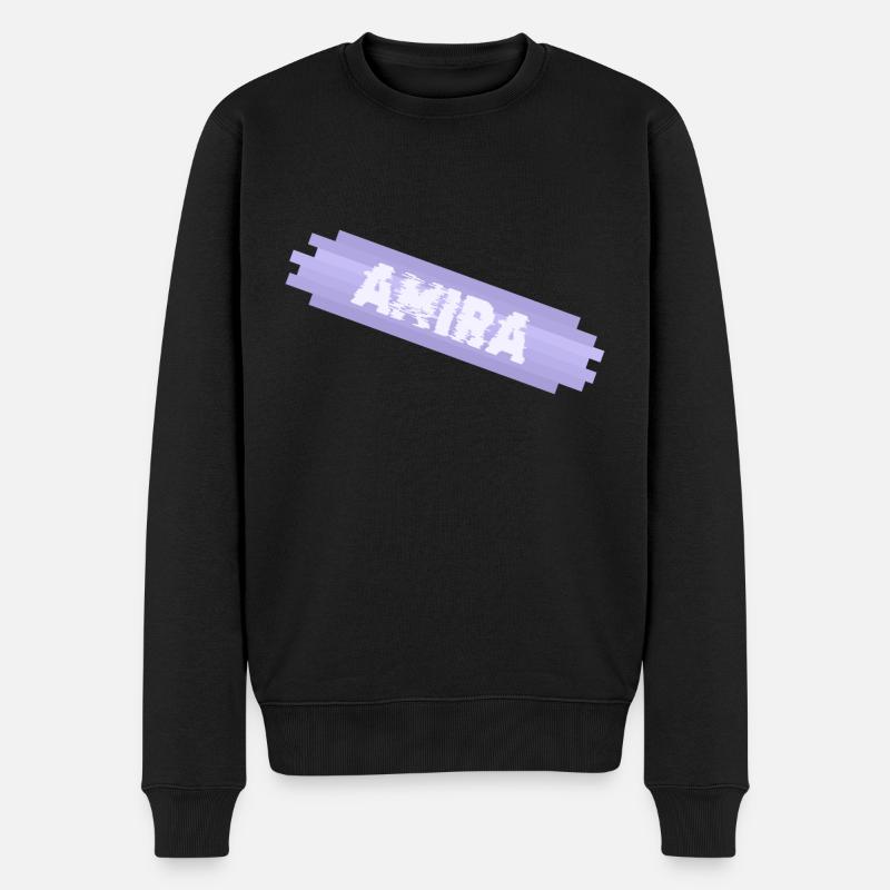 Mère Amira - Pull Premium bio Homme - noir