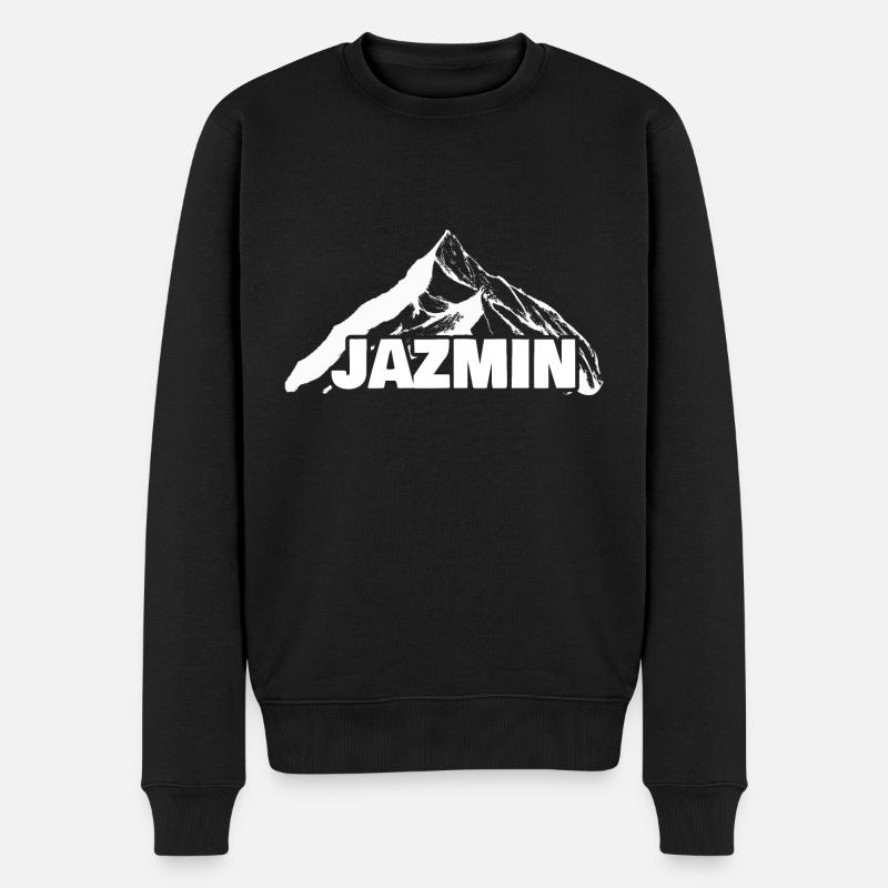 Escalade de Jazmin - Pull Premium bio Homme - noir
