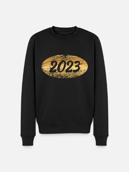 Precious metal 2023 - Men's Premium Organic Jumper - black