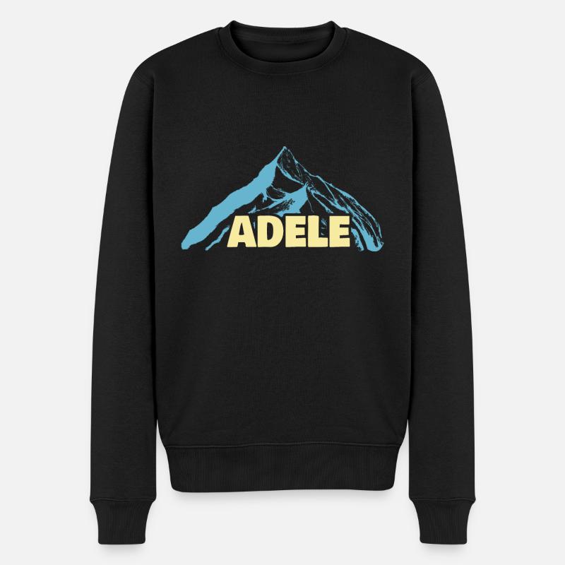 als Frauenname - Männer Premium Bio Pullover - Schwarz