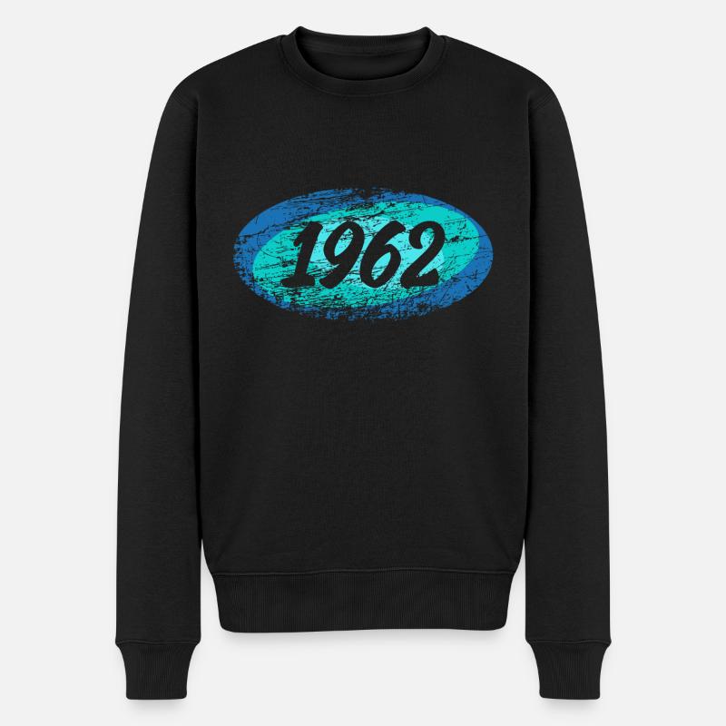 1962 1962 - Pull Premium bio Homme - noir