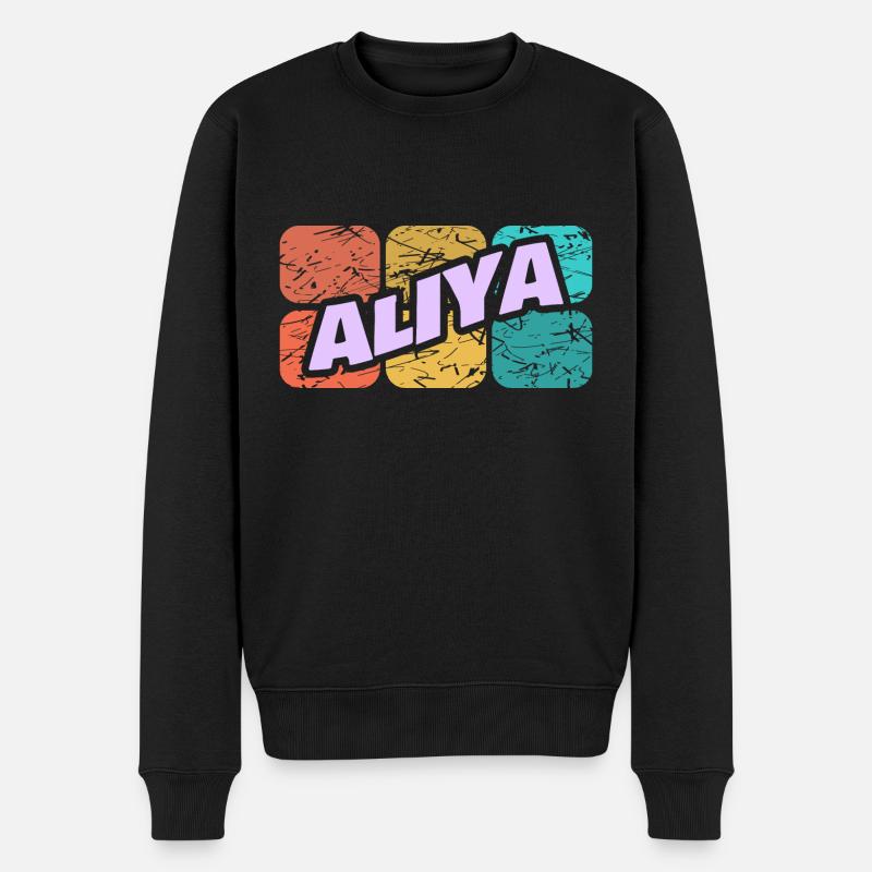 Cadeau pour Aliya - Pull Premium bio Homme - noir