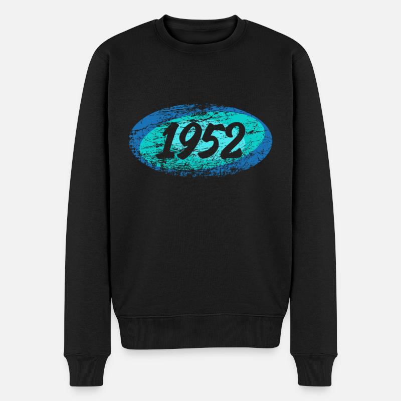 Elypse 1952 - Männer Premium Bio Pullover - Schwarz