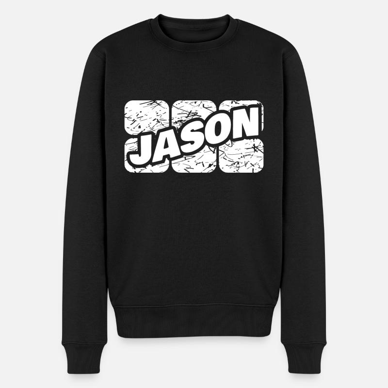 Jason - Pull Premium bio Homme - noir