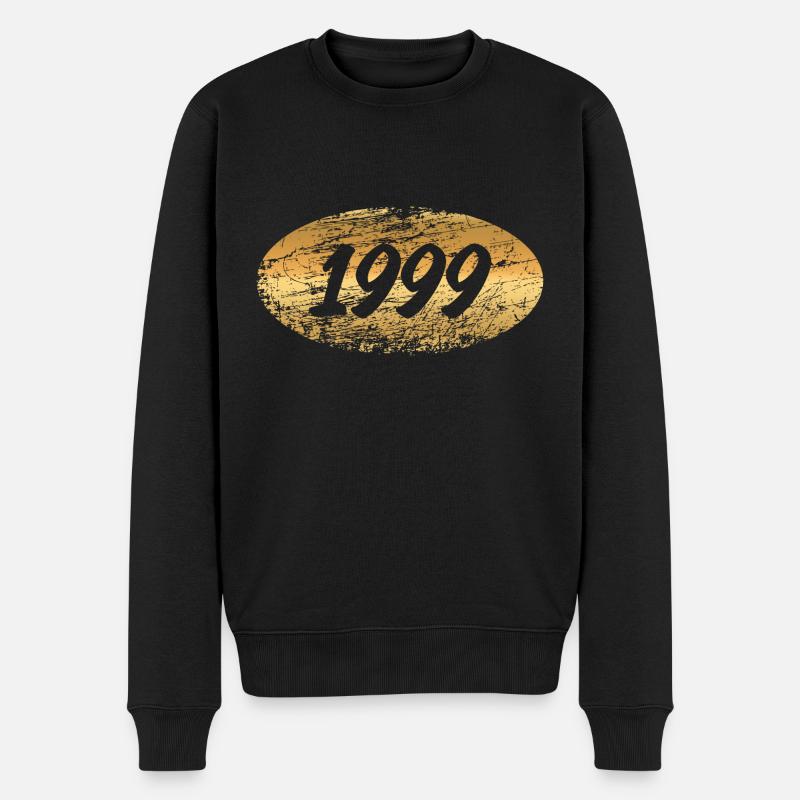 Edelmetall 1999 - Männer Premium Bio Pullover - Schwarz