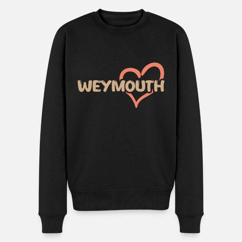 Cadeau pour Weymouth - Pull Premium bio Homme - noir