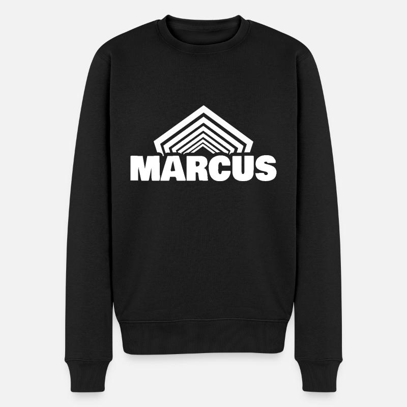 Cadeau pour Marcus - Pull Premium bio Homme - noir