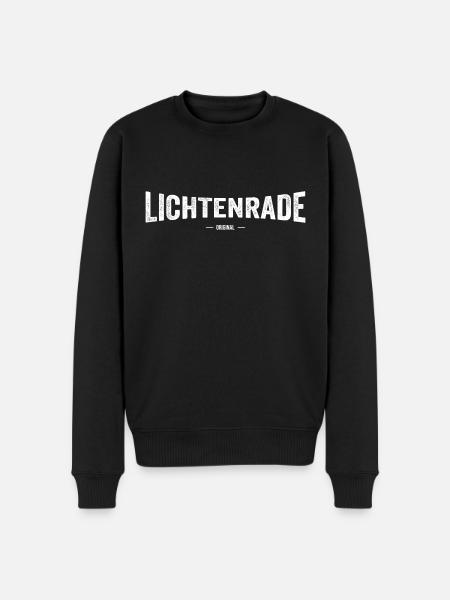 Lichtenrade Original - Männer Premium Bio Pullover - Schwarz