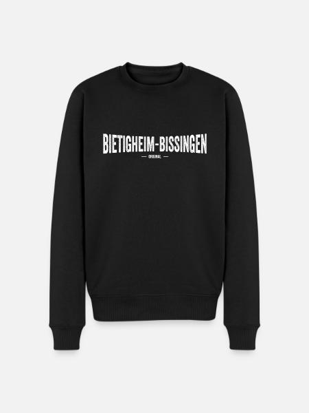 Bietigheim-Bissingen Original - Männer Premium Bio Pullover - Schwarz