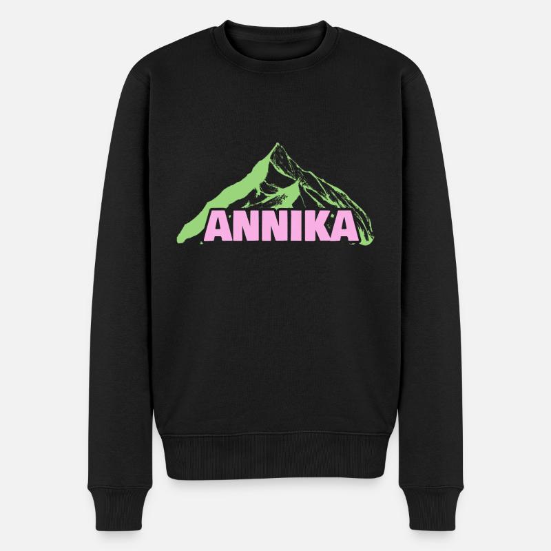 Alpinisme Annika - Pull Premium bio Homme - noir